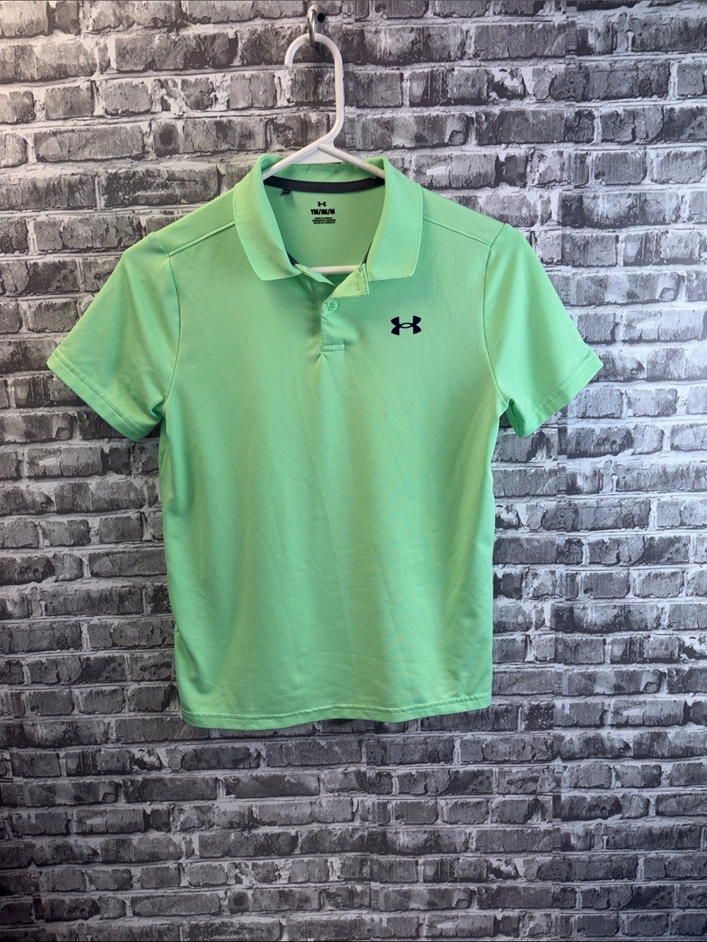 Under Armour Light Mint Green Performance Polo
